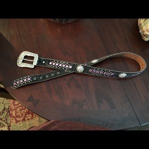 Blazin Roxx Women’s Bling Westen Belt